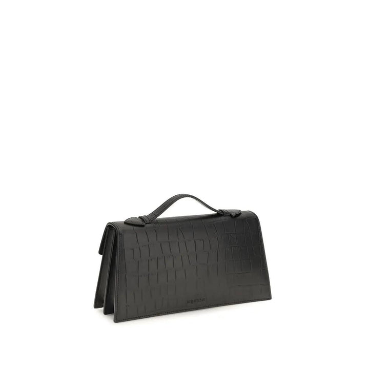 Alexander McQueen Sample Sale | Alexander McQueen Black Calf Leather Bos Taurus Shoulder Bag - | Designer outlet