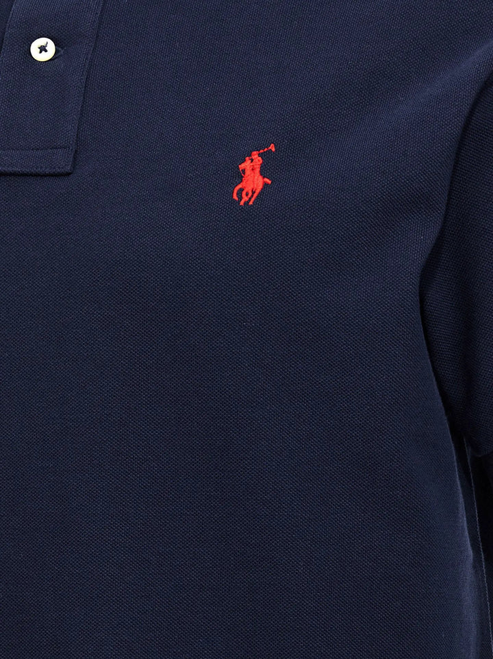 Polo Ralph Lauren Blue Cotton Polo Shirt