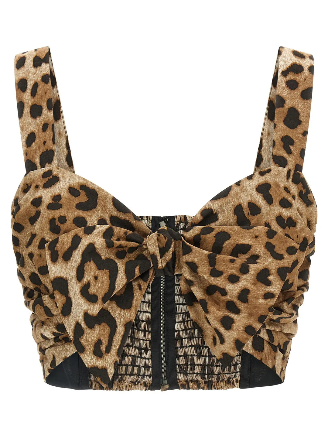 Dolce &amp; Gabbana Brown Cotton Blouse