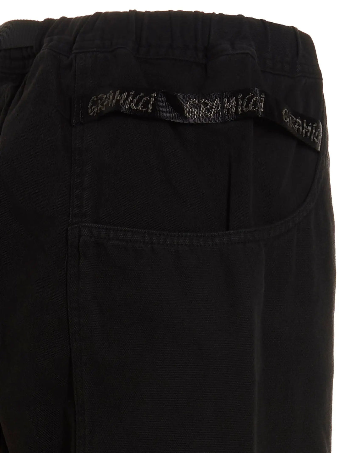 Gramicci Black Cotton Cargo Pants