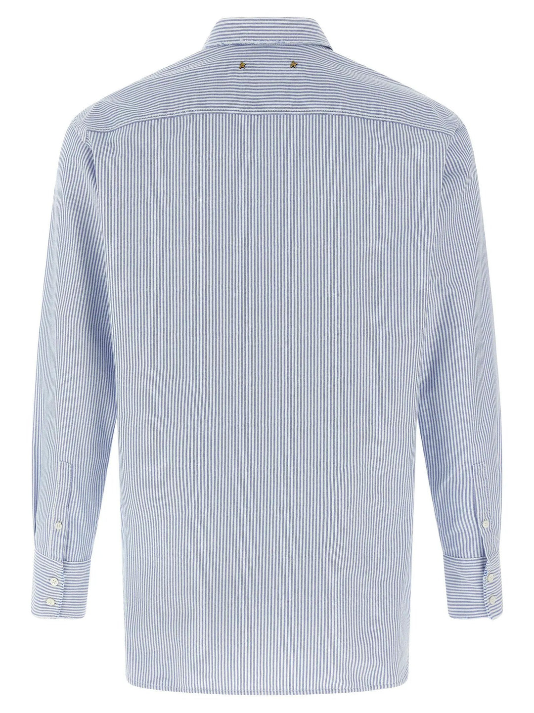 Golden Goose Blue Cotton Blouse