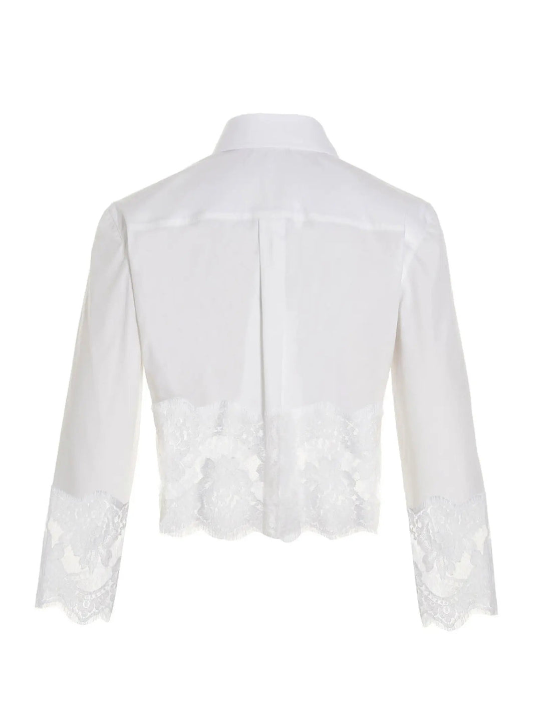 Dolce &amp; Gabbana White Cotton Blouse