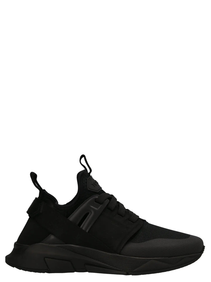 Tom Ford Black Polyethylene Athletic Sneakers