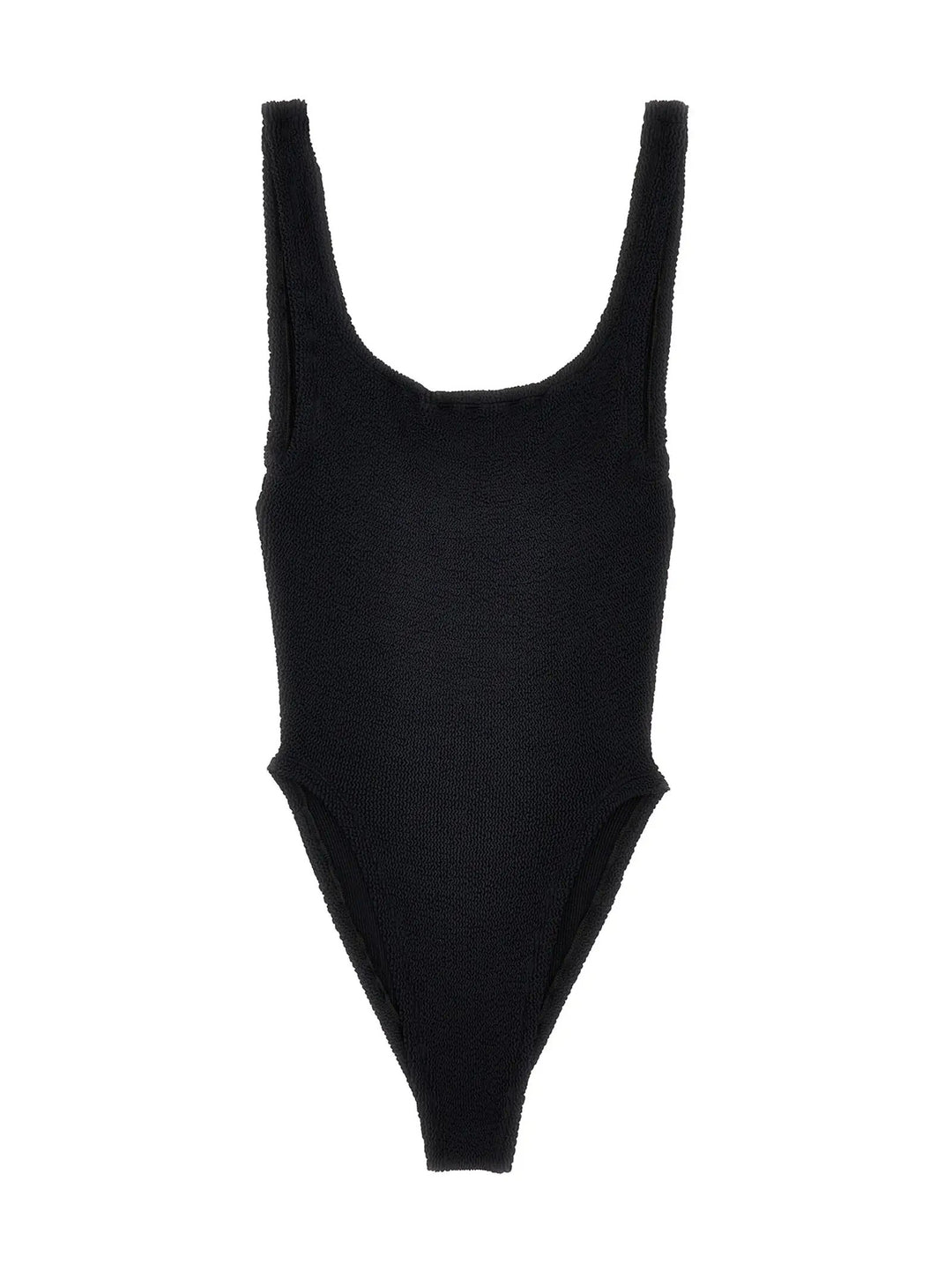 Hunza G Black Polyamide One-Piece Swimsuit