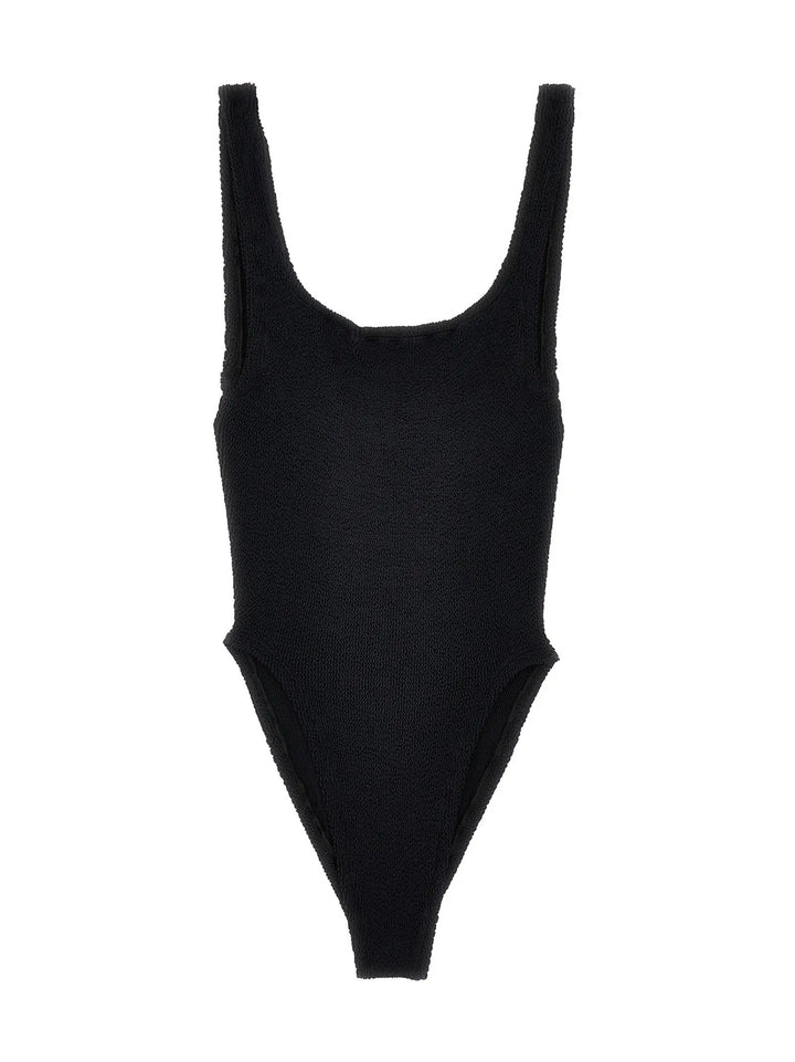 Hunza G Black Polyamide One-Piece Swimsuit