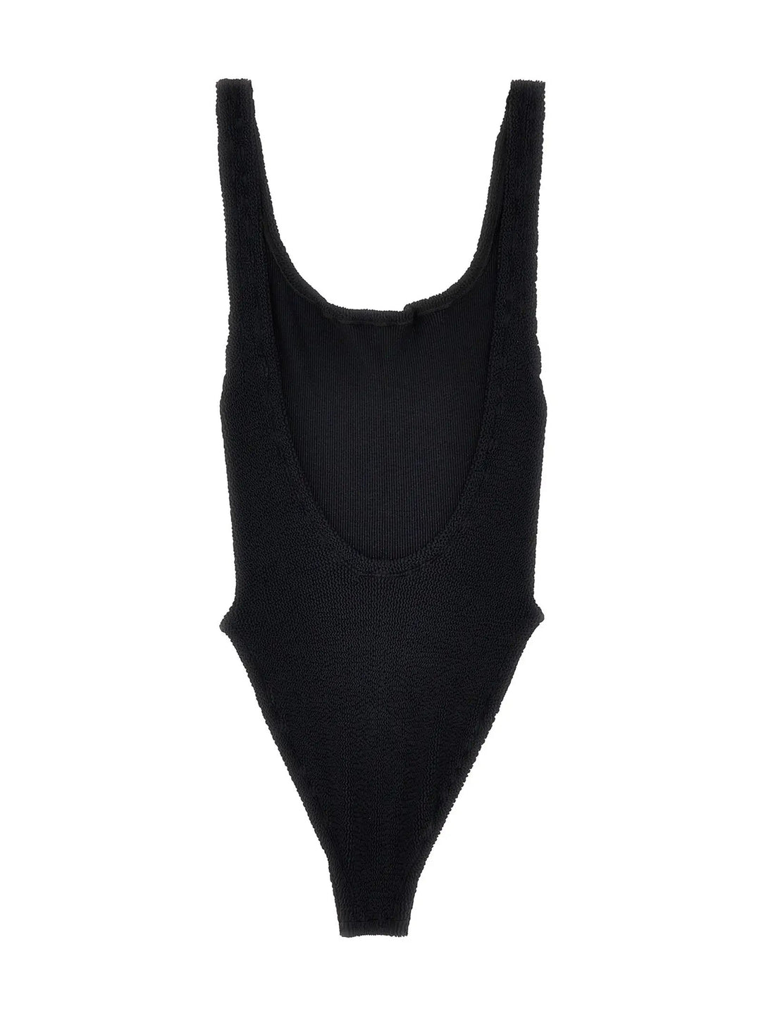 Hunza G Black Polyamide One-Piece Swimsuit