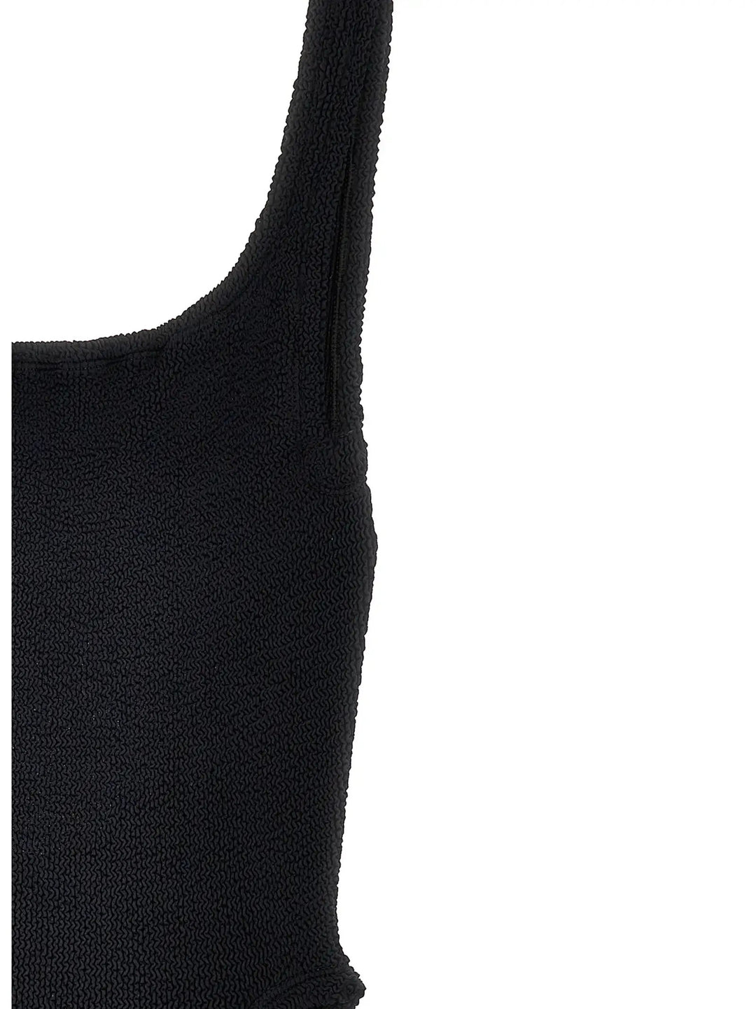 Hunza G Black Polyamide One-Piece Swimsuit