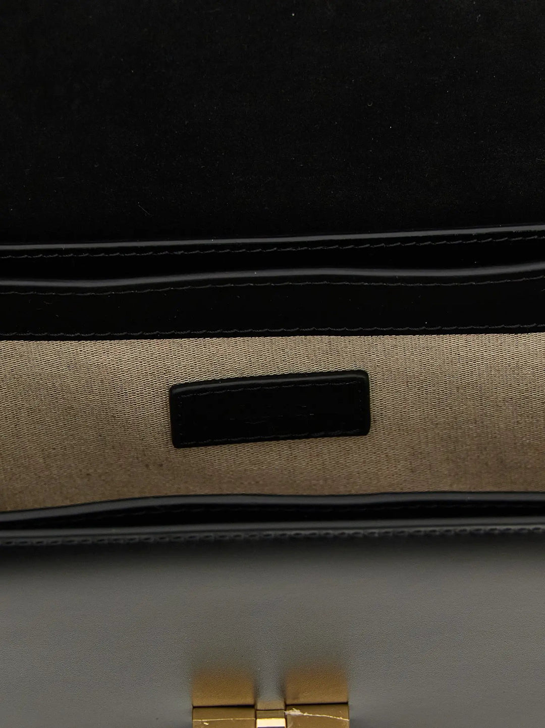 A.P.C. Black Cowhide Crossbody Bag