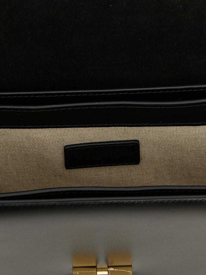A.P.C. Black Cowhide Crossbody Bag