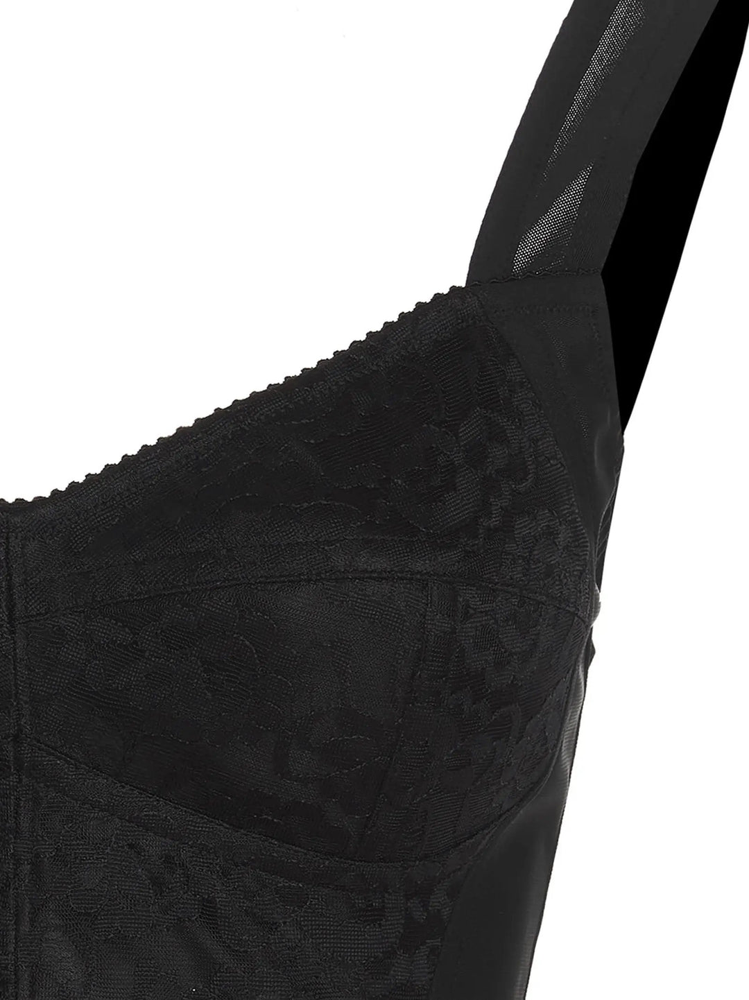Dolce &amp; Gabbana Black Polyamide Tank Tops
