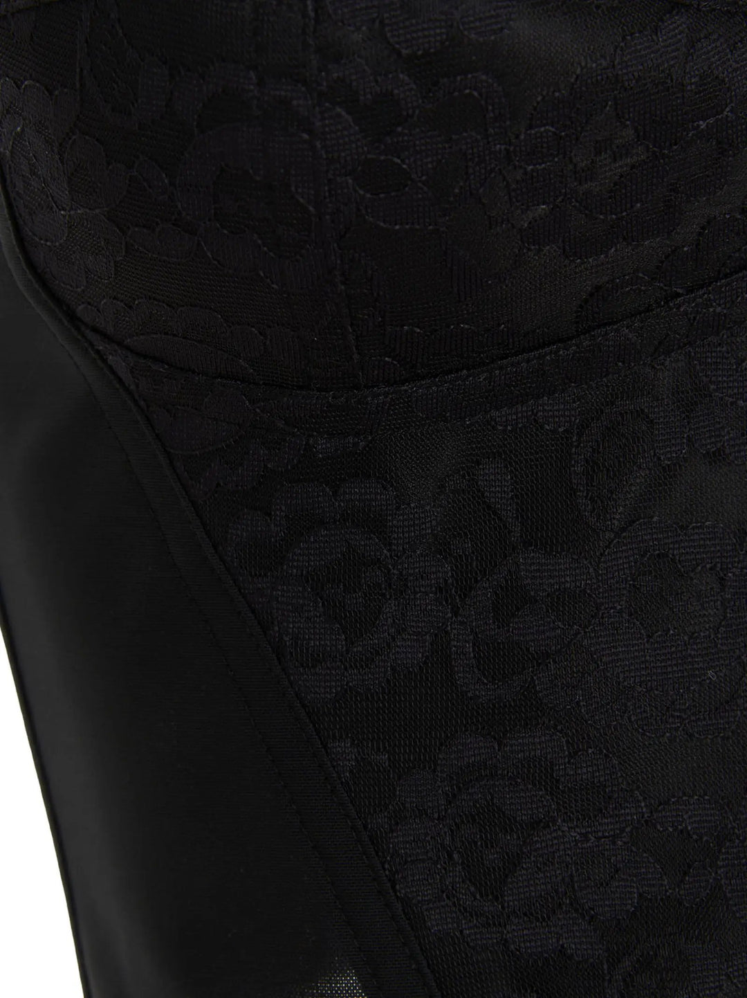 Dolce &amp; Gabbana Black Polyamide Tank Tops