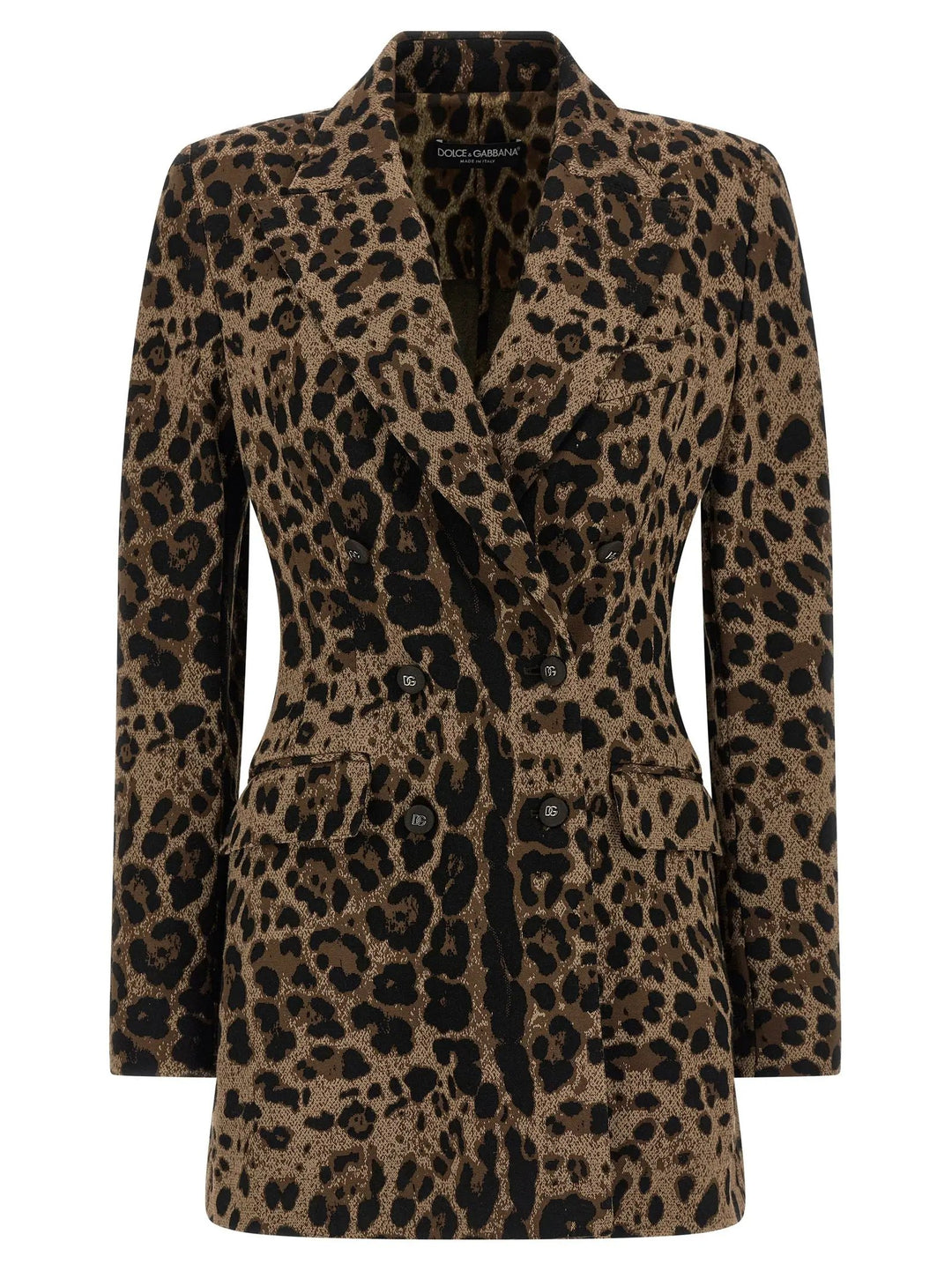Dolce &amp; Gabbana Brown Viscose Blazer