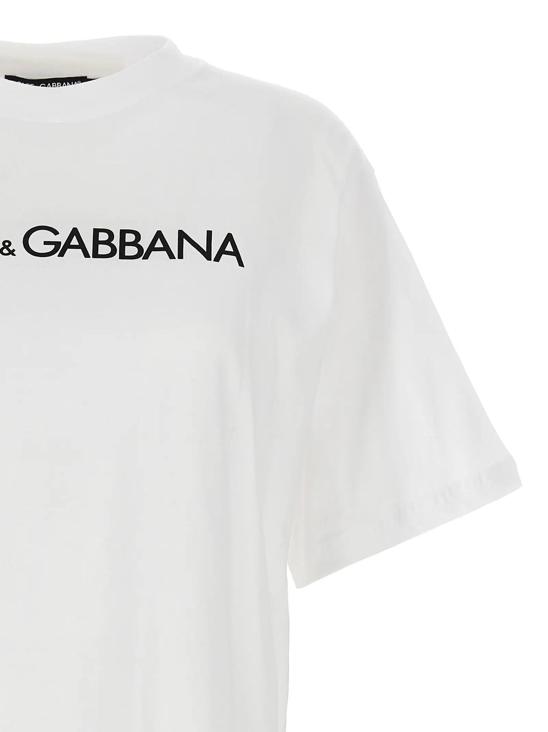 Dolce &amp; Gabbana White Cotton T-Shirt