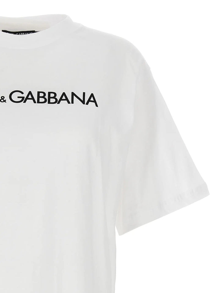 Dolce &amp; Gabbana White Cotton T-Shirt