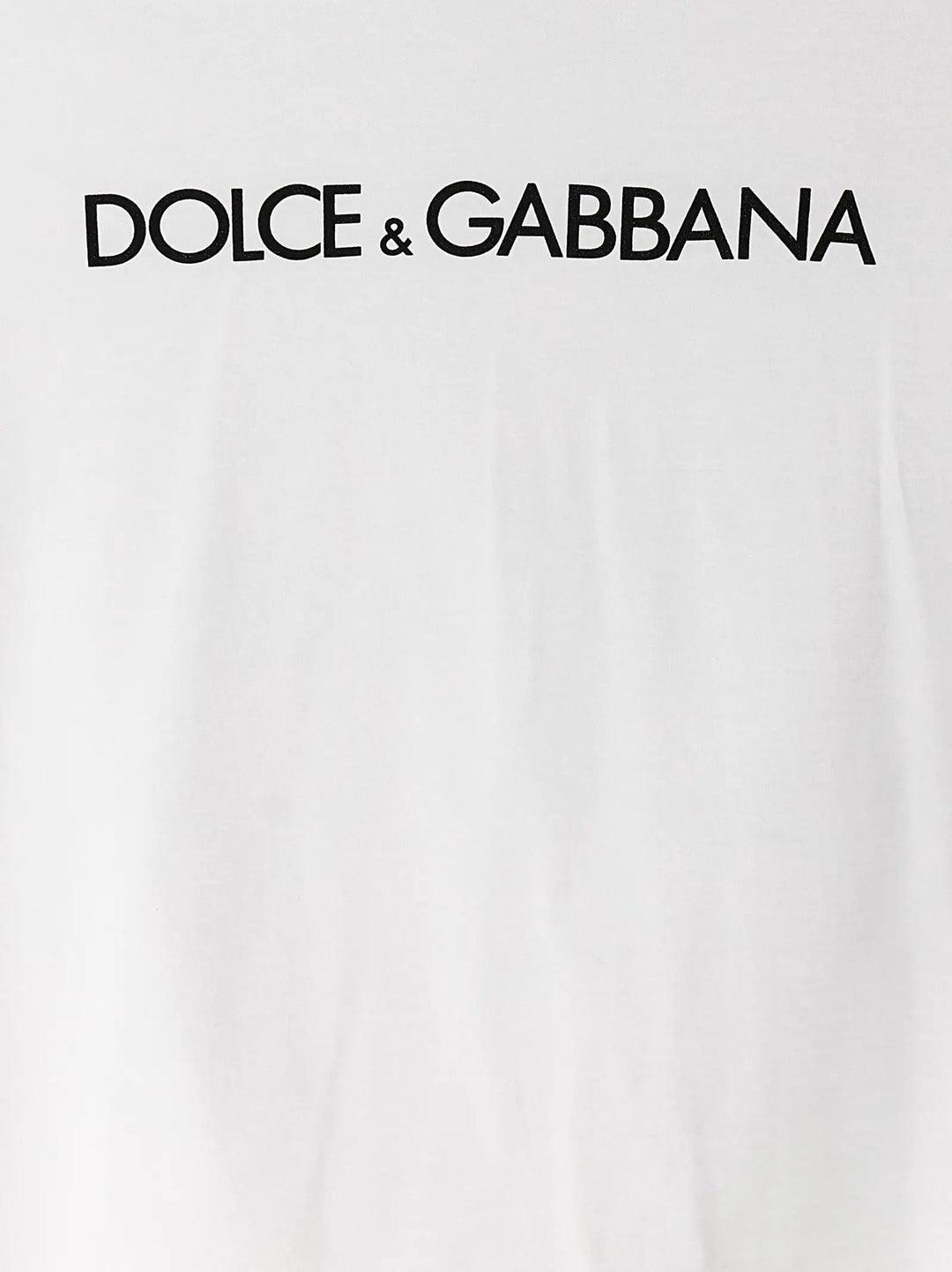 Dolce &amp; Gabbana White Cotton T-Shirt