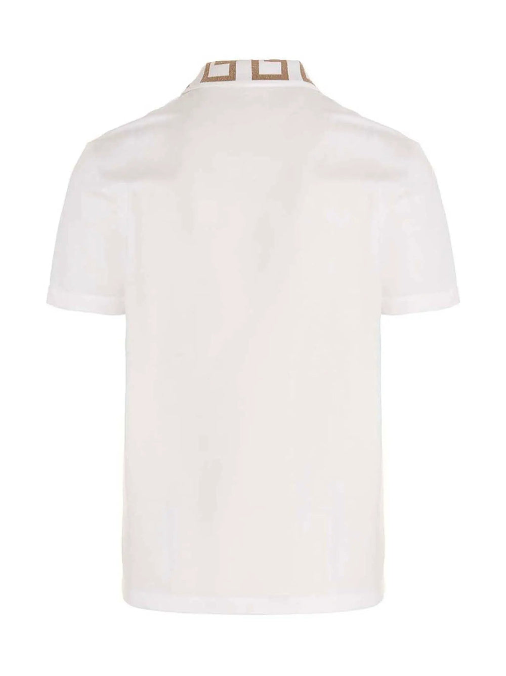 Versace Sample Sale | Versace White Cotton Polo Shirt - | Designer outlet