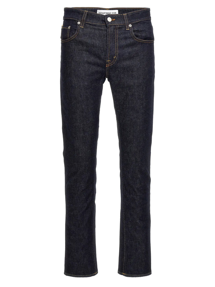Department 5 Blue Cotton Jeans Denim