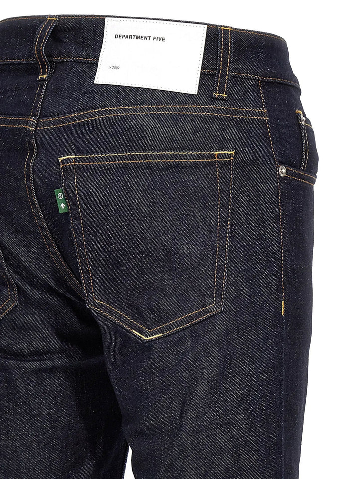 Department 5 Blue Cotton Jeans Denim