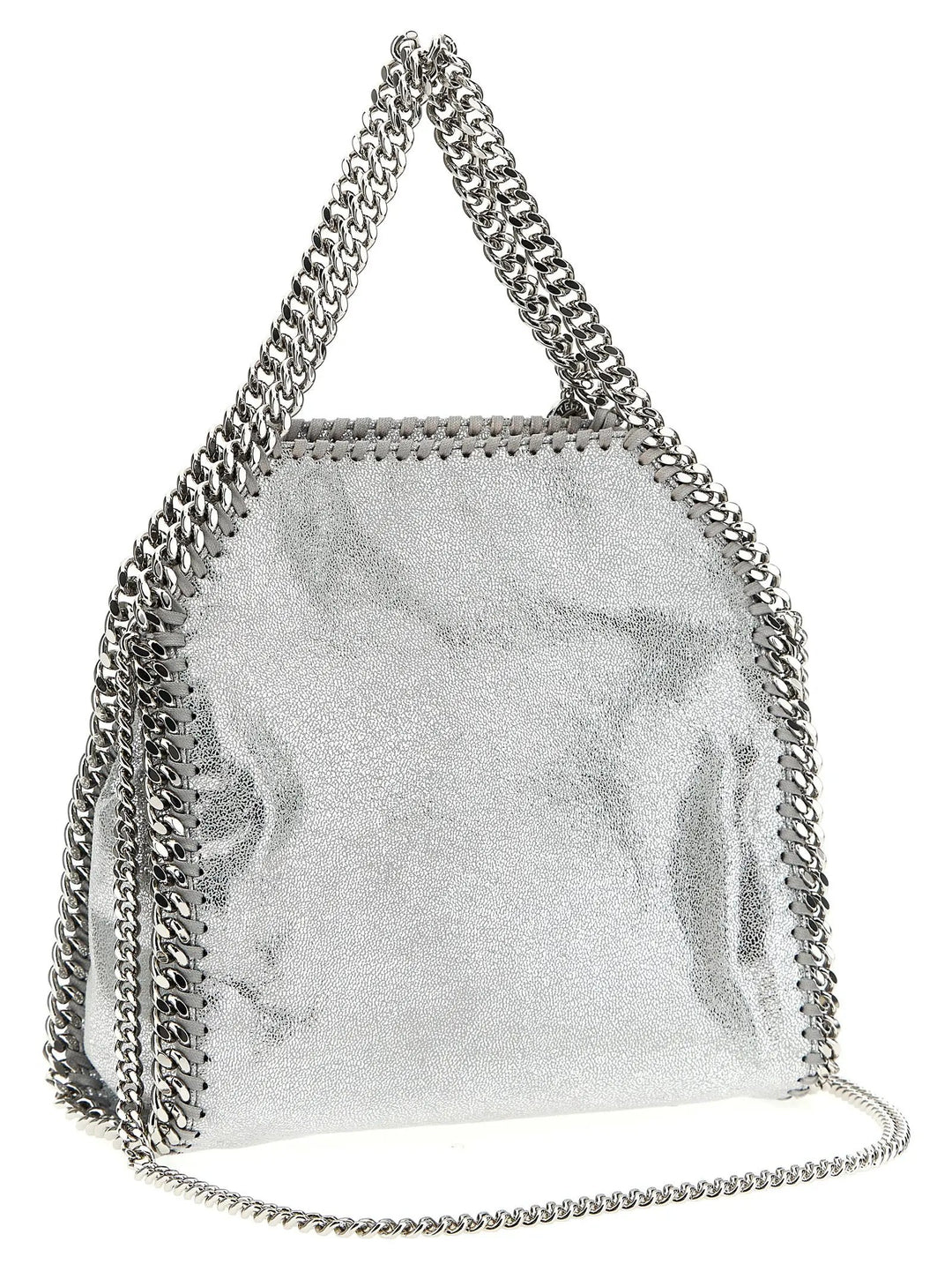 Stella McCartney Silver Polyester Handbag