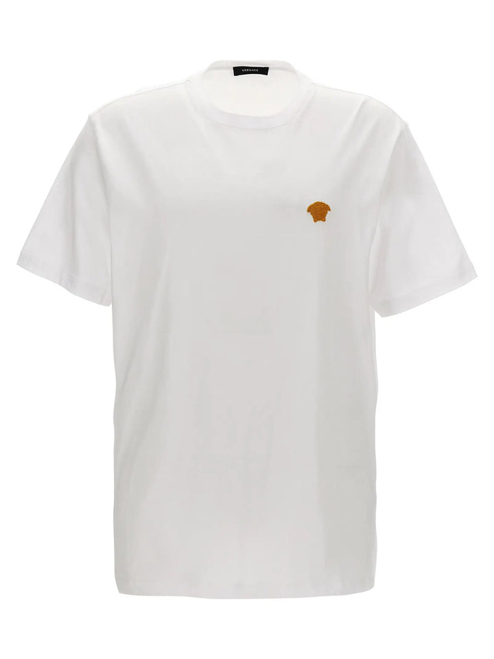Versace White Cotton T-Shirt