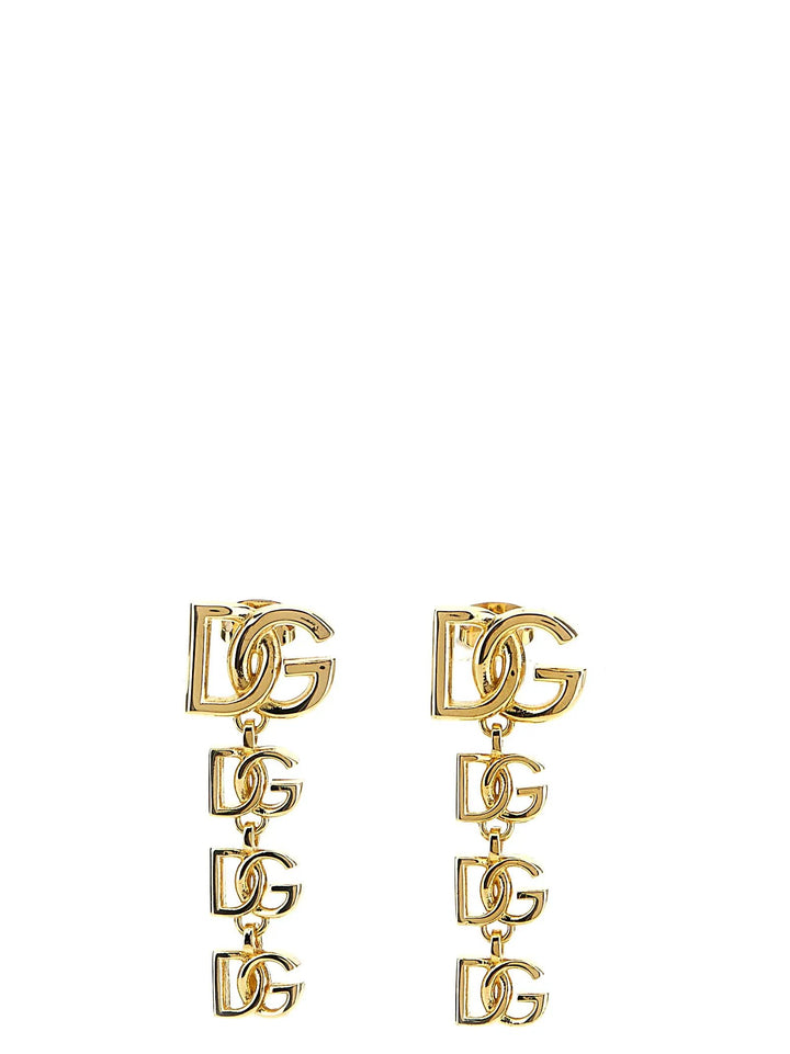 Dolce &amp; Gabbana Gold Brass Earrings