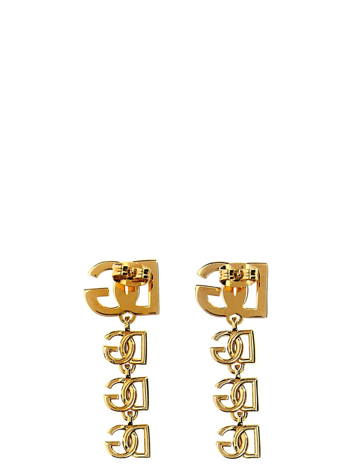 Dolce &amp; Gabbana Gold Brass Earrings