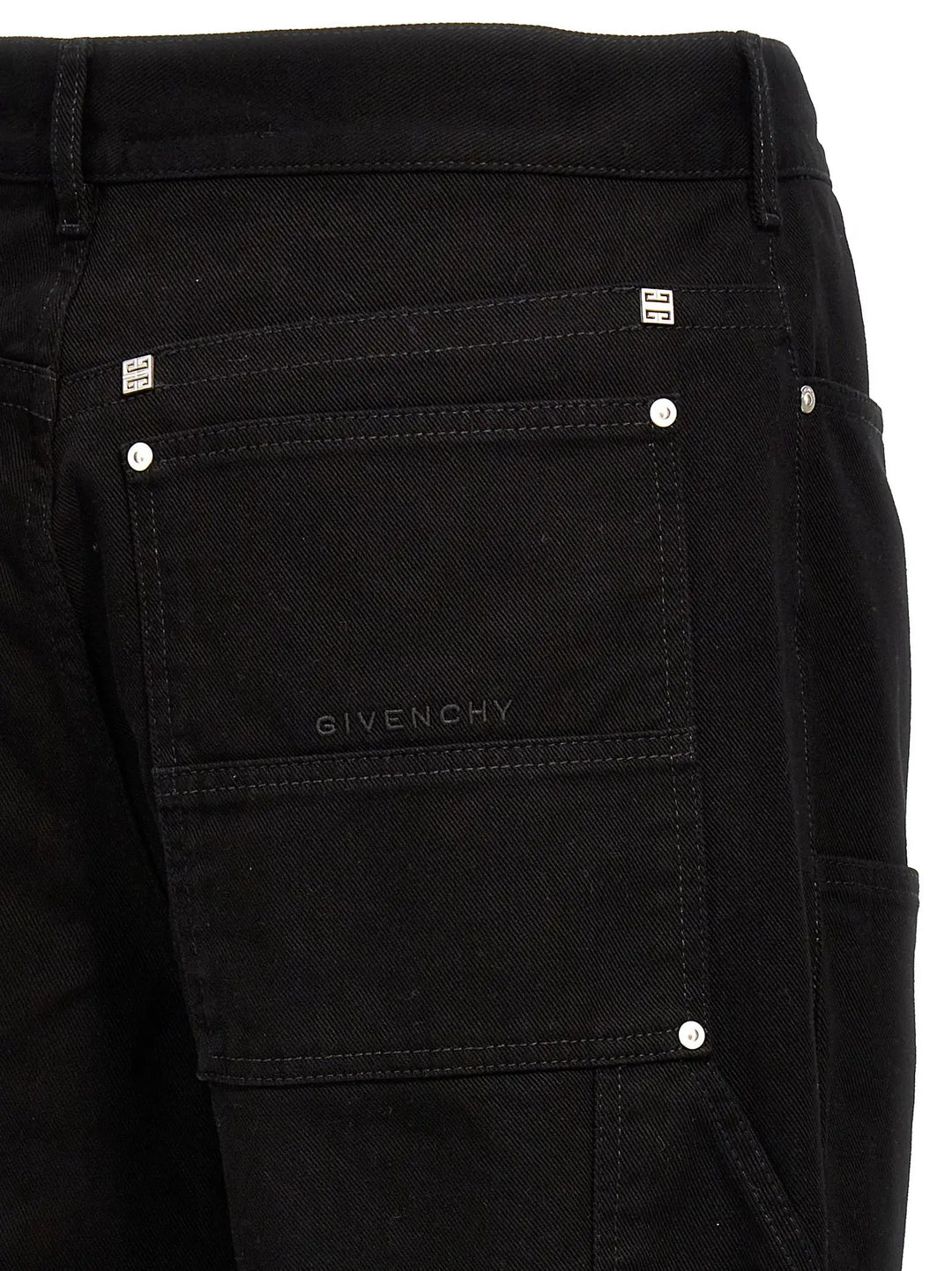 Givenchy Black Cotton Jeans Denim
