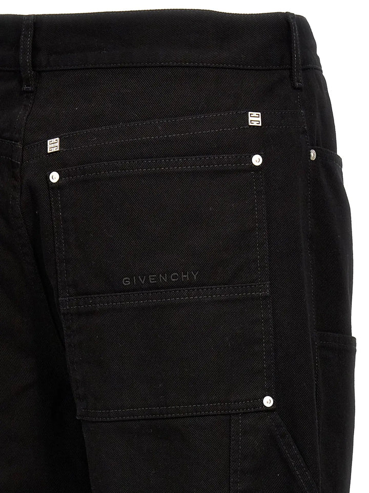 Givenchy Black Cotton Jeans Denim