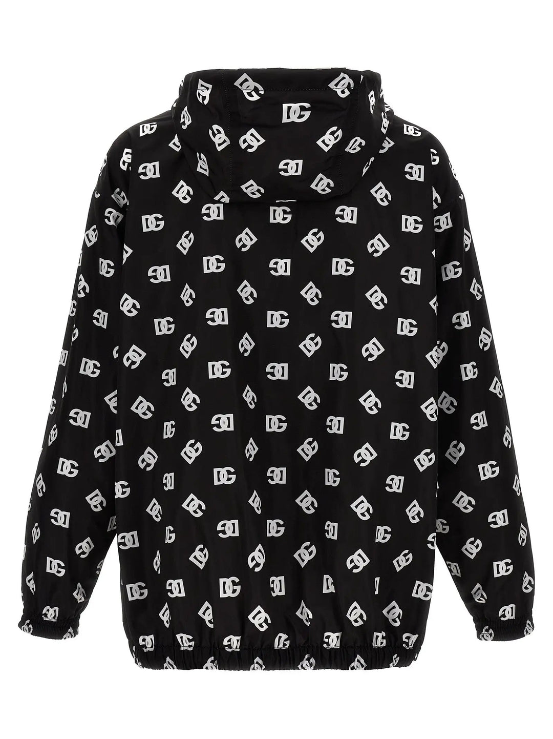 Dolce &amp; Gabbana Bicolor Polyester Shell Jacket