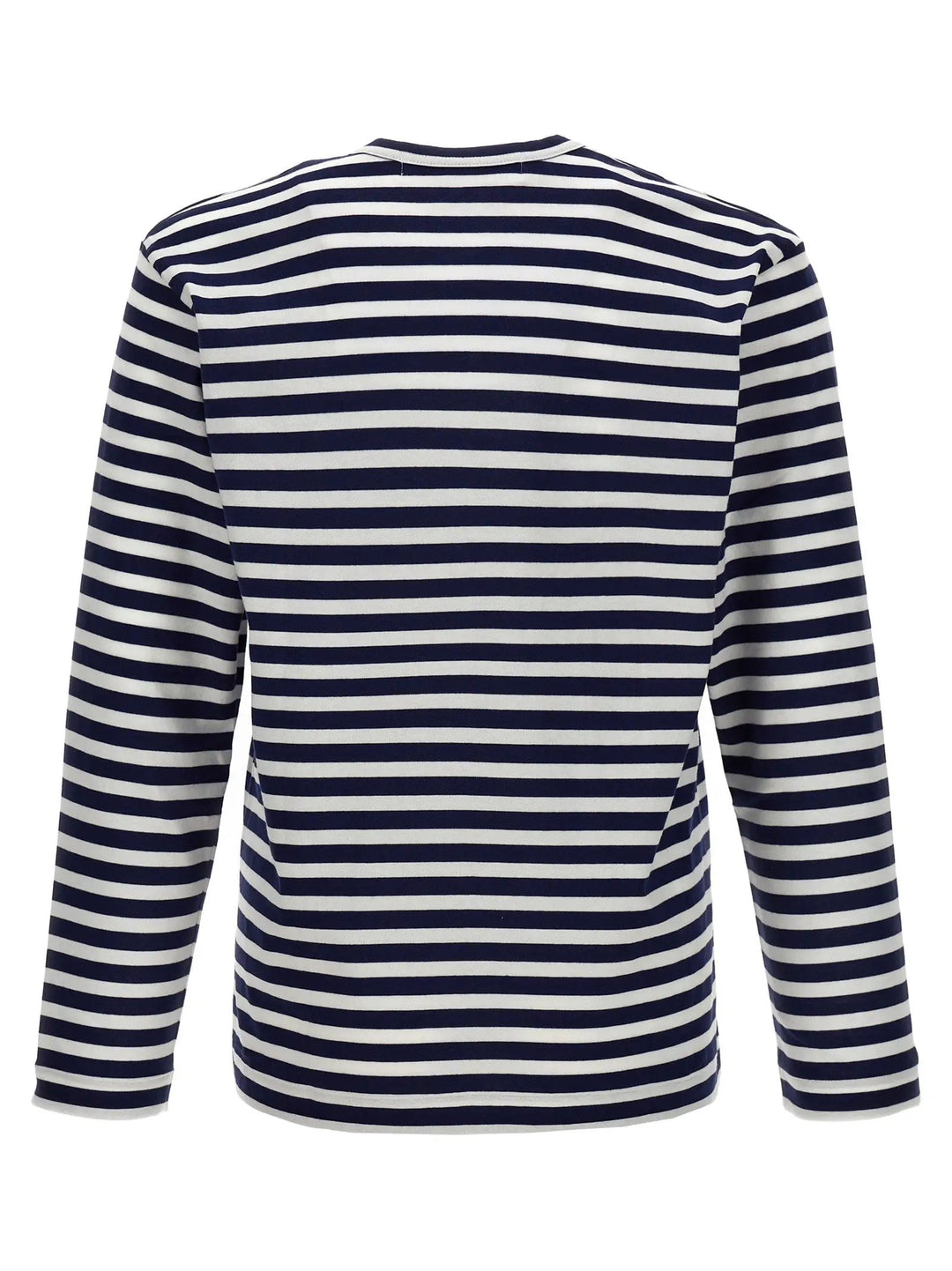 Comme Des Garçons Play Sample Sale | Comme Des Garçons Play Blue Cotton Long Sleeve T-Shirt - | Designer outlet