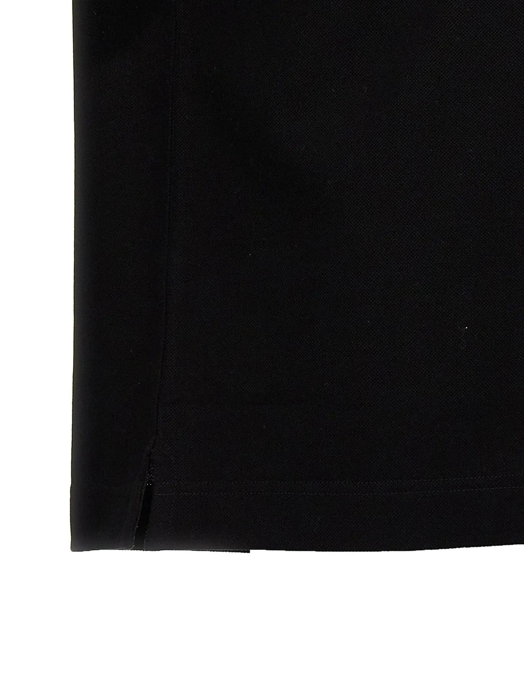 Givenchy Black Cotton Polo Shirt