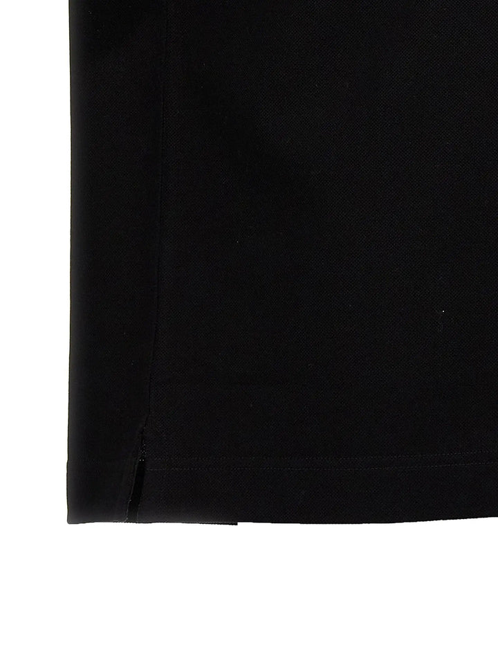 Givenchy Black Cotton Polo Shirt