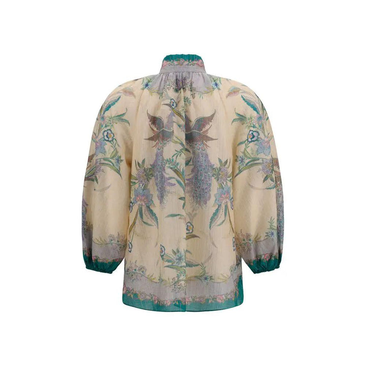 Zimmermann Multicolor Cotton Pattern Shirt
