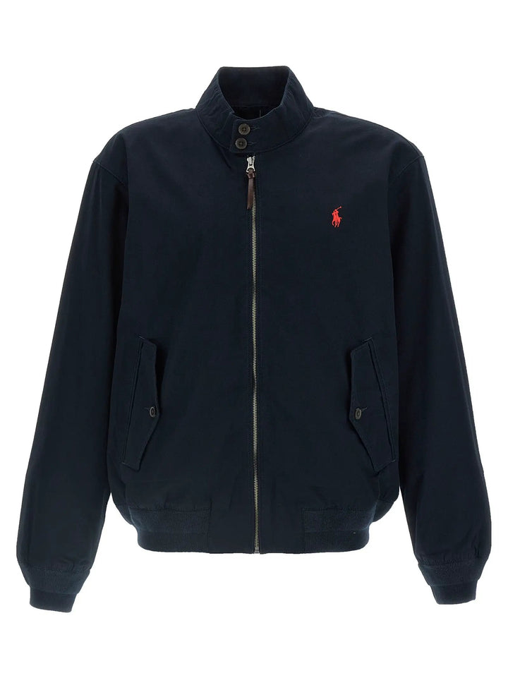 Polo Ralph Lauren Blue Cotton Bomber