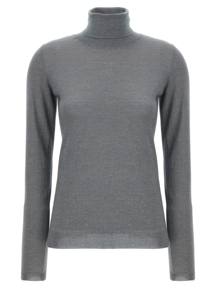 Brunello Cucinelli Gray Cashmere Cardigan