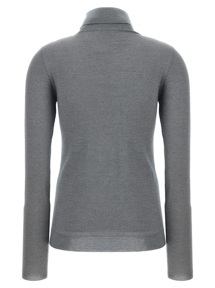 Brunello Cucinelli Gray Cashmere Cardigan