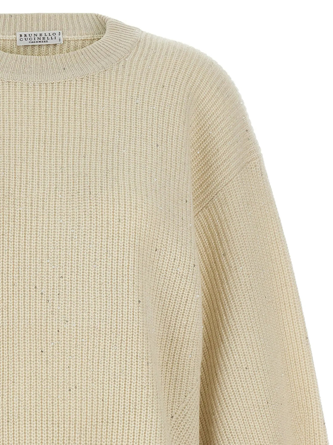 Brunello Cucinelli White Cashmere Cardigan