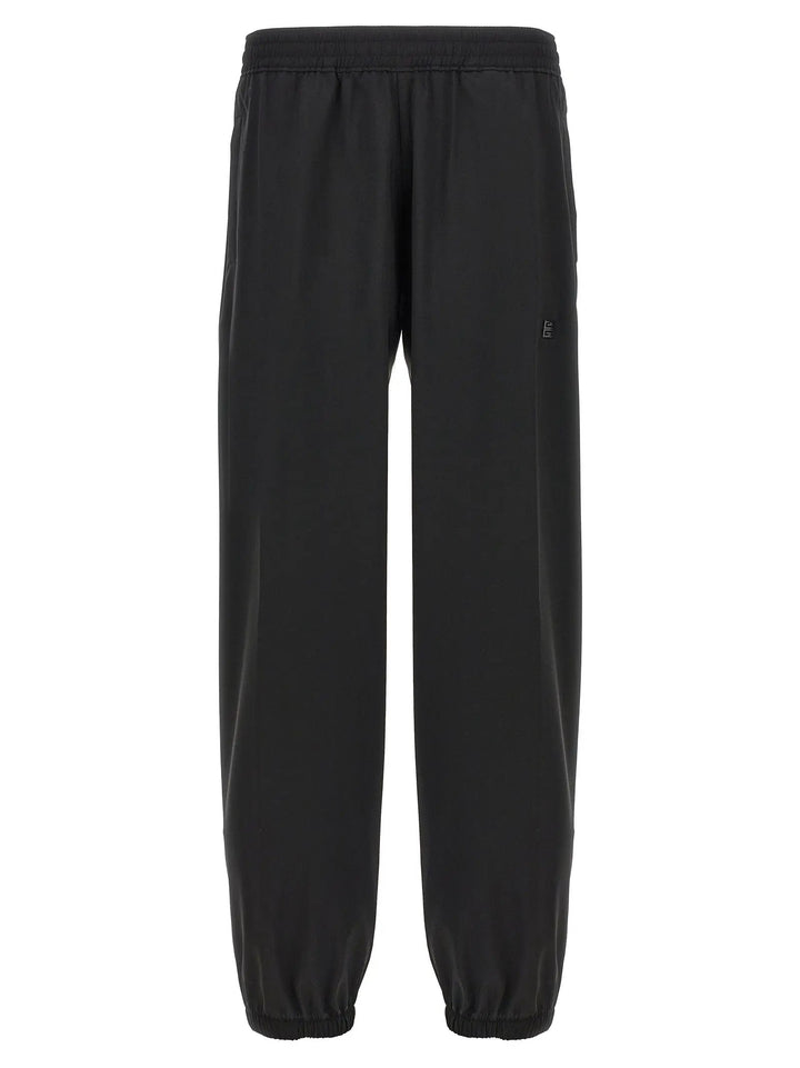 Givenchy Black Virgin Wool Casual Pants