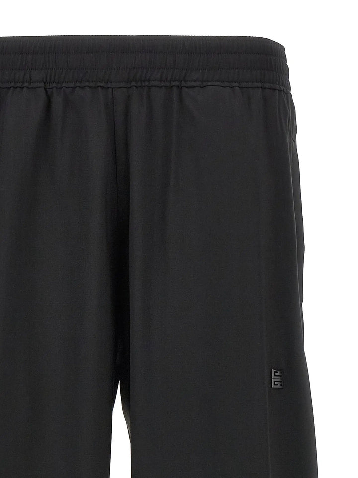 Givenchy Black Virgin Wool Casual Pants
