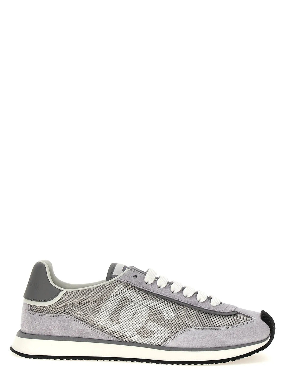 Dolce &amp; Gabbana Sample Sale | Dolce &amp; Gabbana Gray Calfskin Athletic Sneakers - | Designer outlet