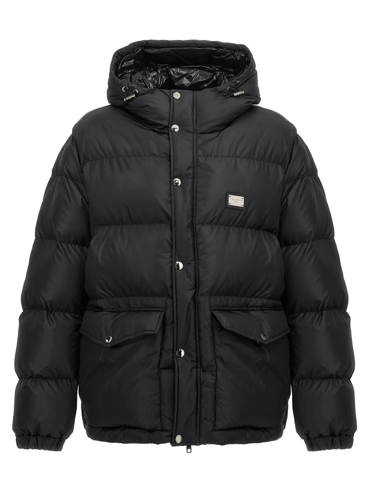 Dolce &amp; Gabbana Black Polyester Jacket