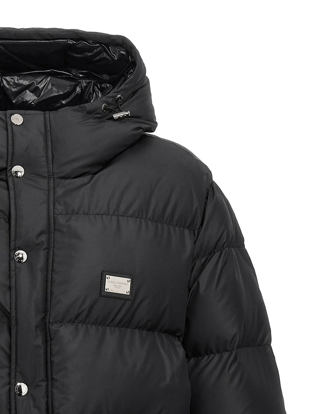 Dolce &amp; Gabbana Black Polyester Jacket
