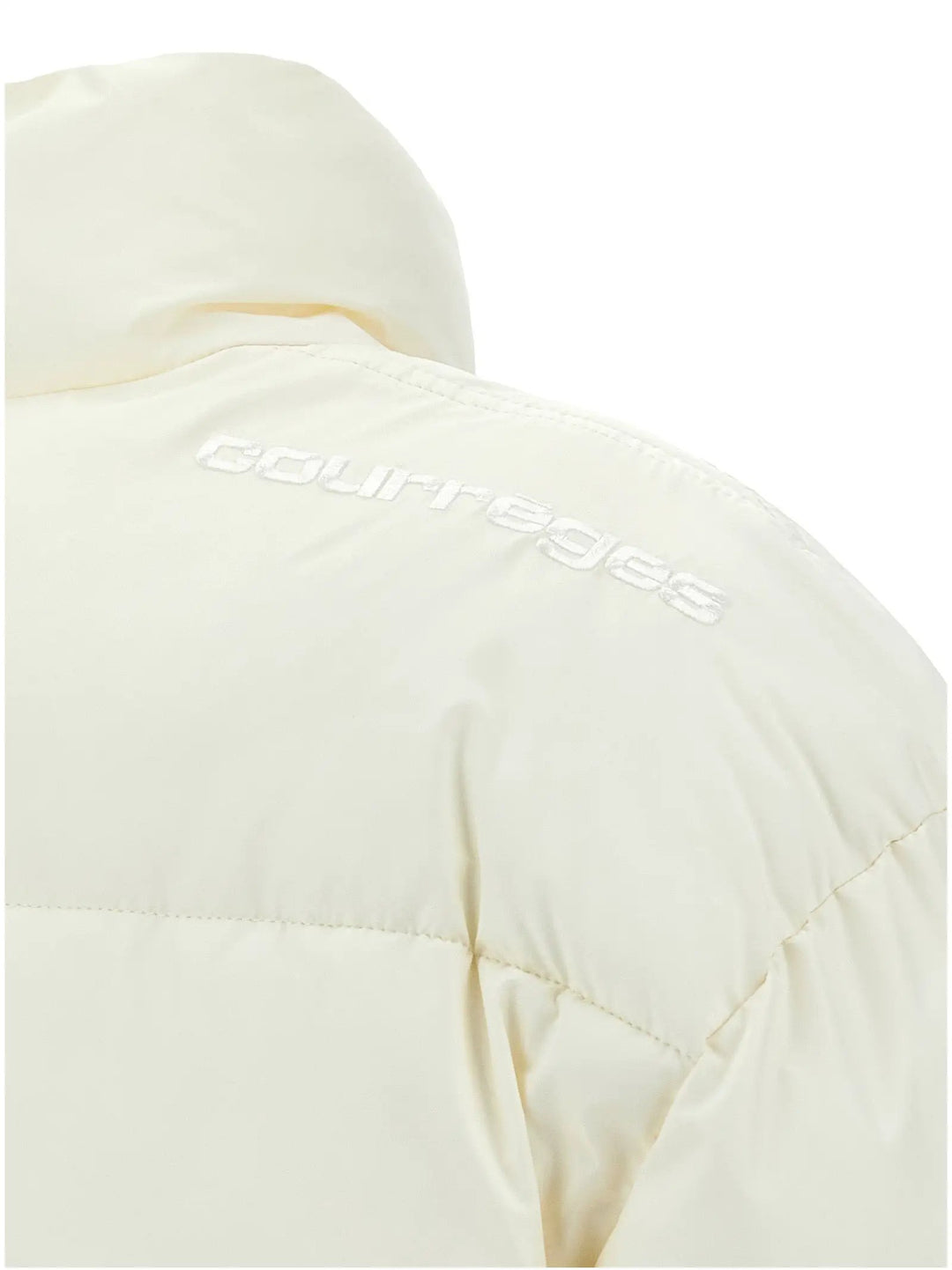 Courrèges White Polyester Full-Length Jacket