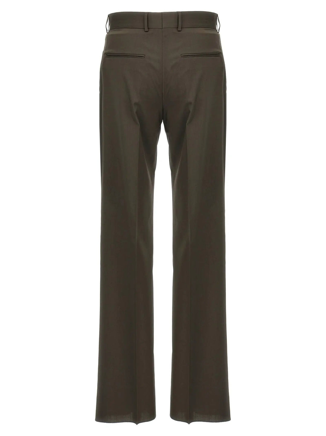 Fendi Bicolor Wool Dress Pants