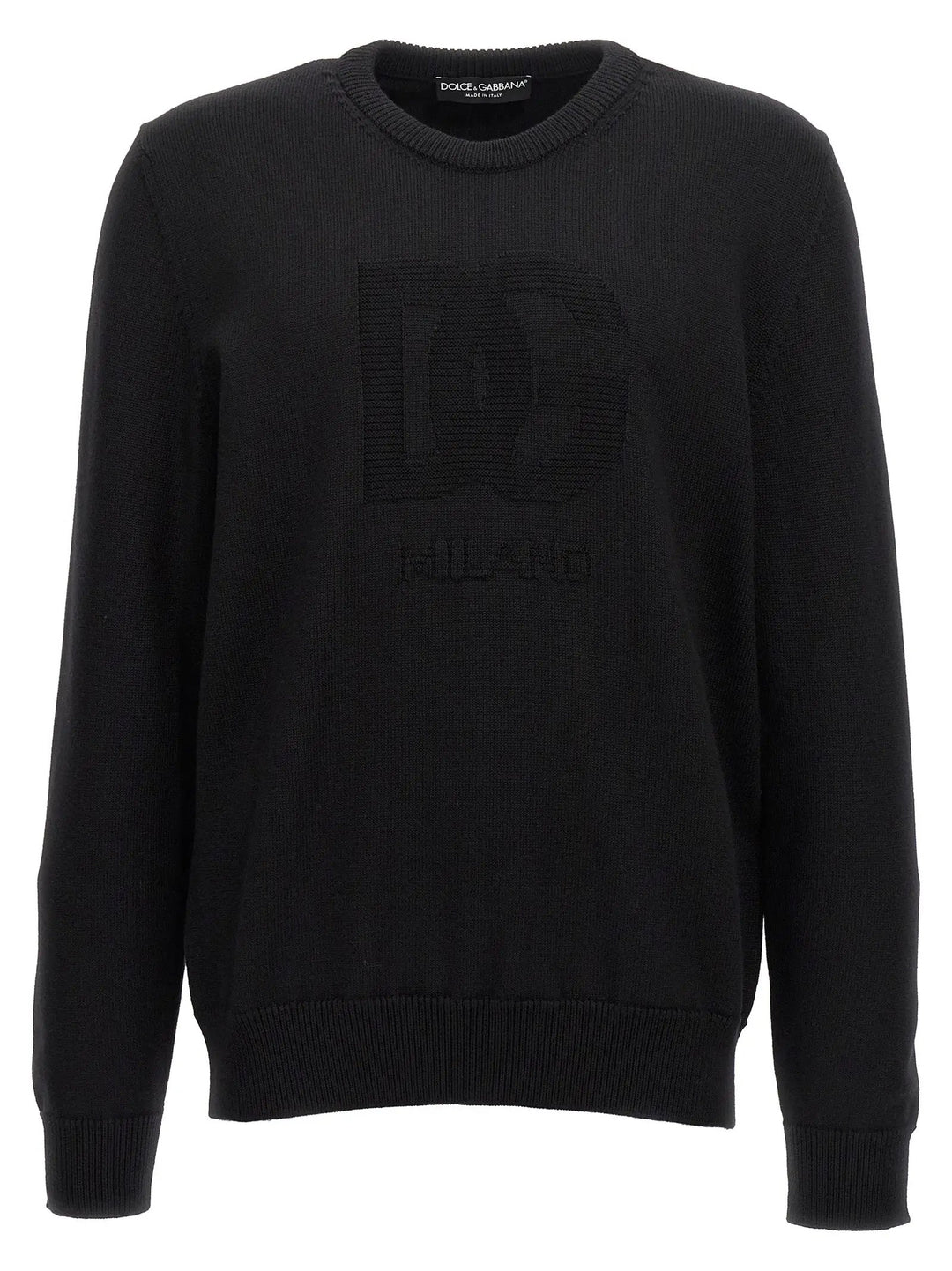 Dolce &amp; Gabbana Black Virgin Wool Cardigan