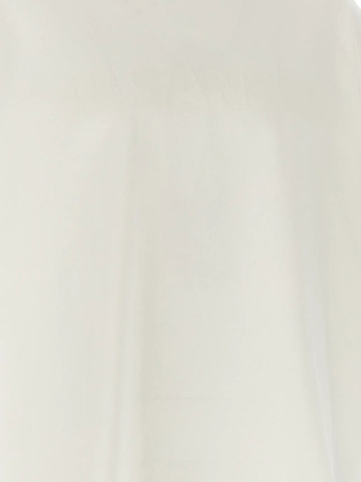 Jil Sander White Cotton T-Shirt