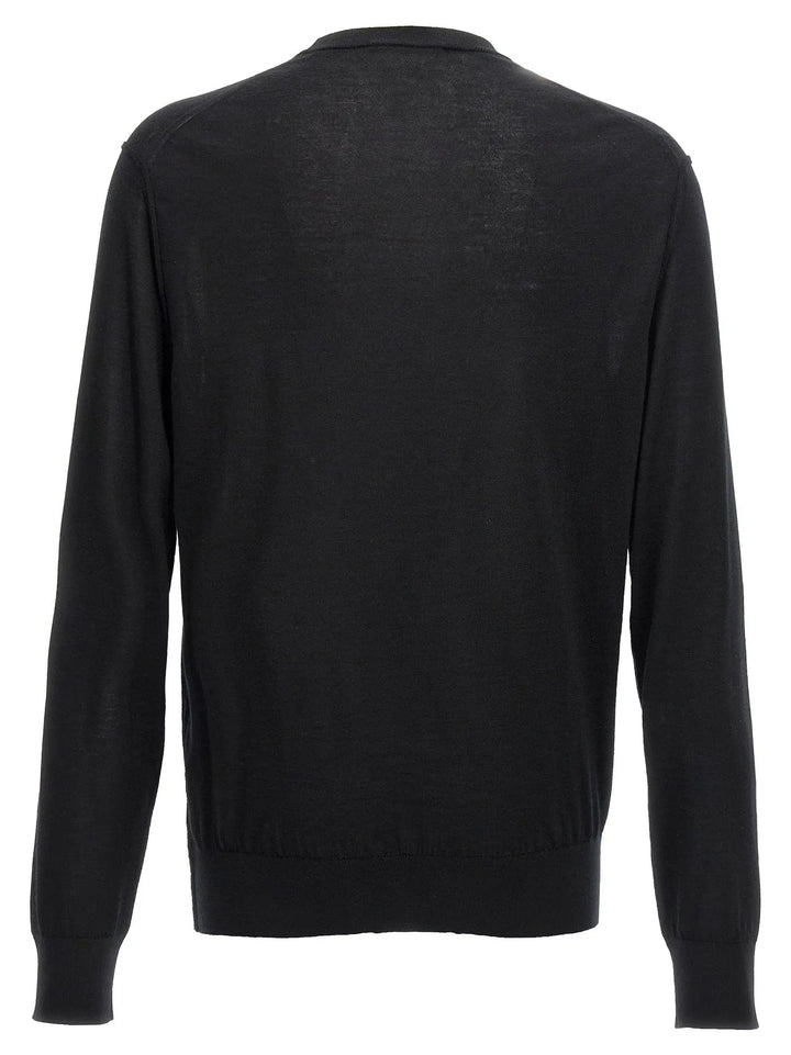 Dolce &amp; Gabbana Black Cashmere Cardigan