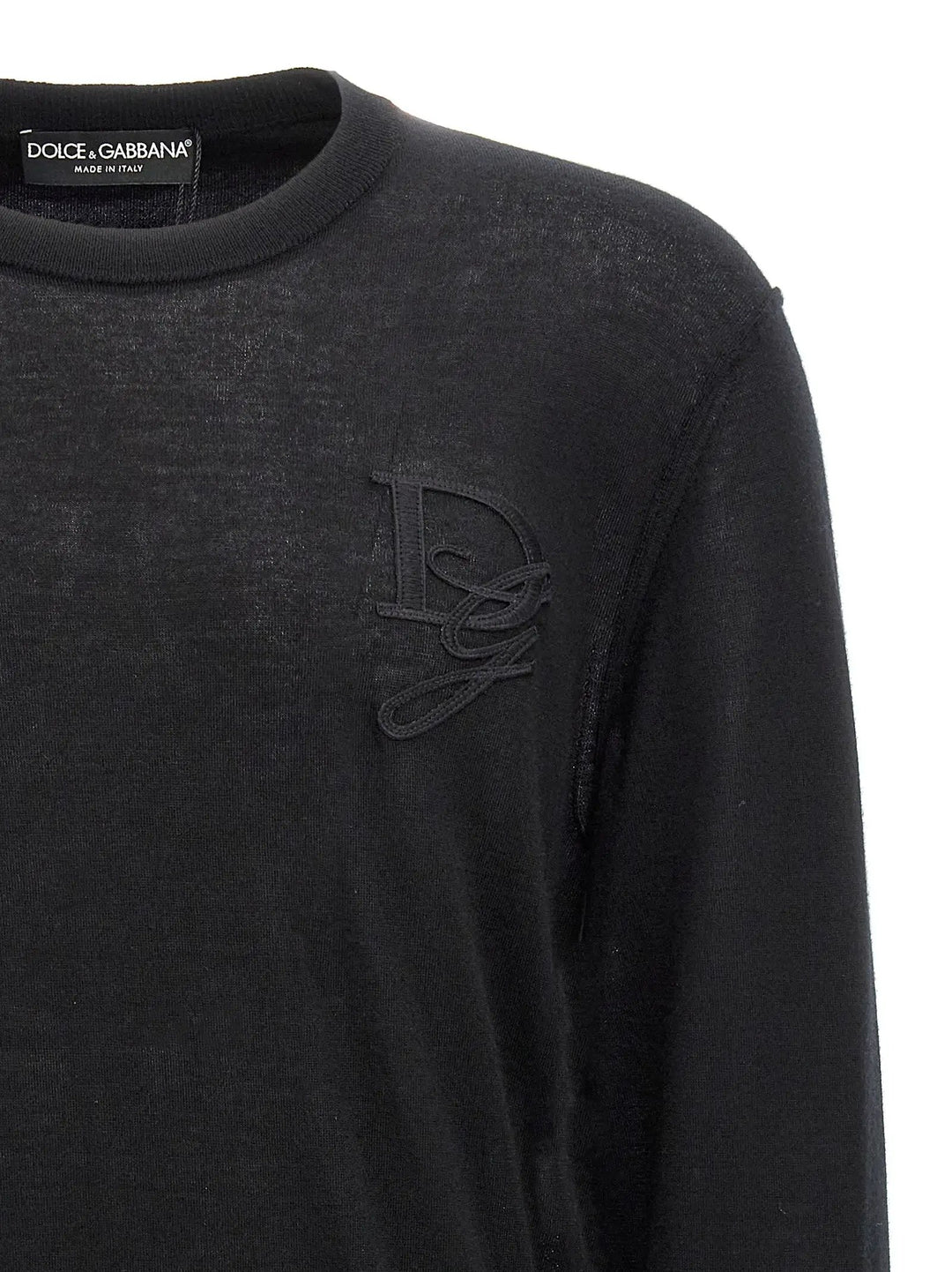 Dolce &amp; Gabbana Black Cashmere Cardigan