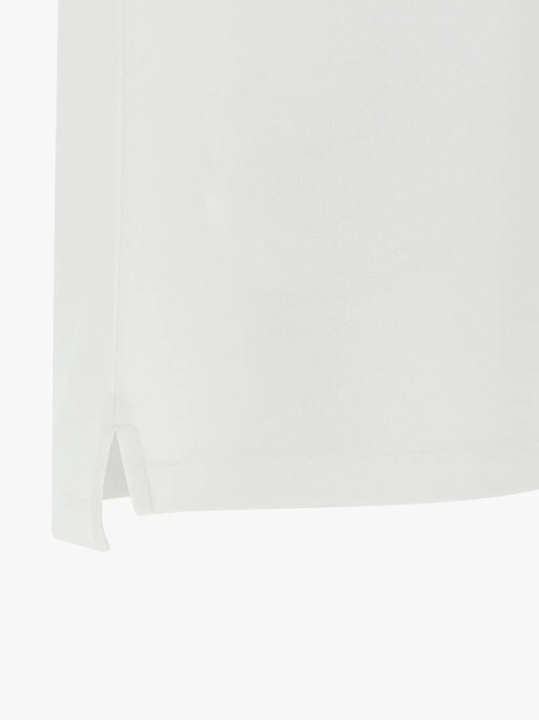 Hugo Boss White Cotton Polo Shirt