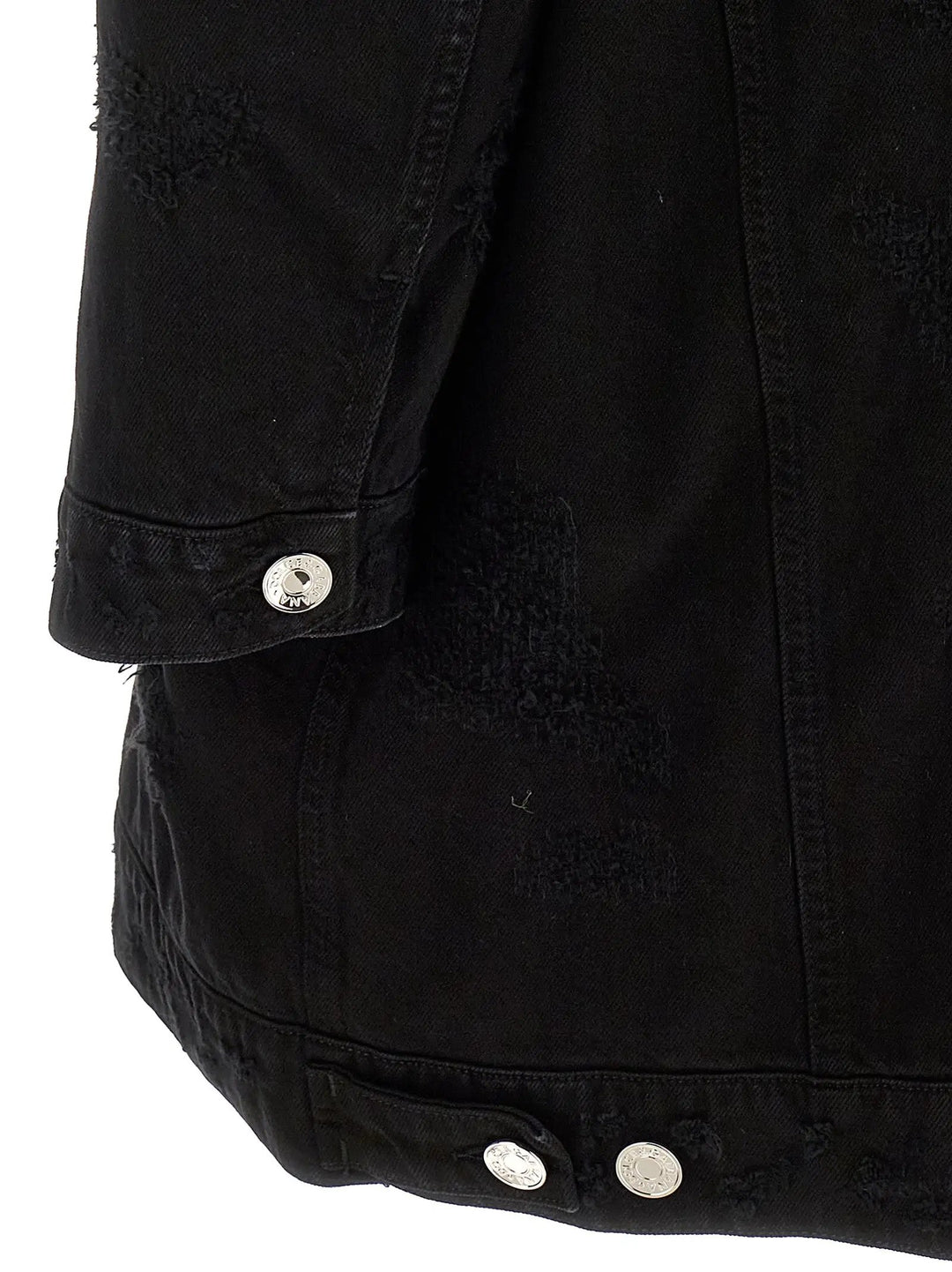 Dolce &amp; Gabbana Black Cotton Denim Jacket